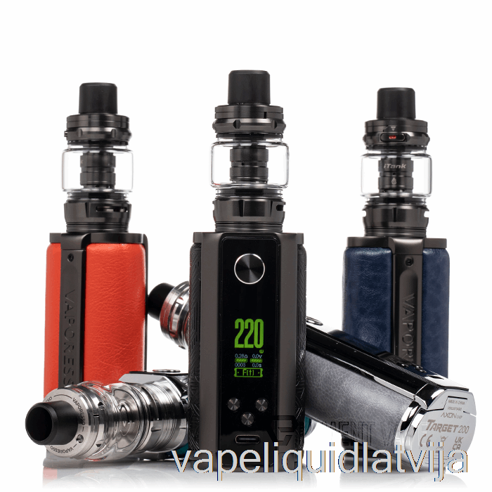 Vaporesso Target 200 Sākuma Komplekts [itank 2] Krēmveida Rozā Vape šķidrums